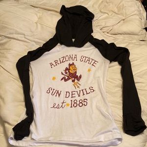 ASU long sleeve with hood